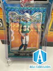 Hunter Long RC  Parallel HOLO Mosaic #173 Miami Dolphins RC 2021 NFL Playbook